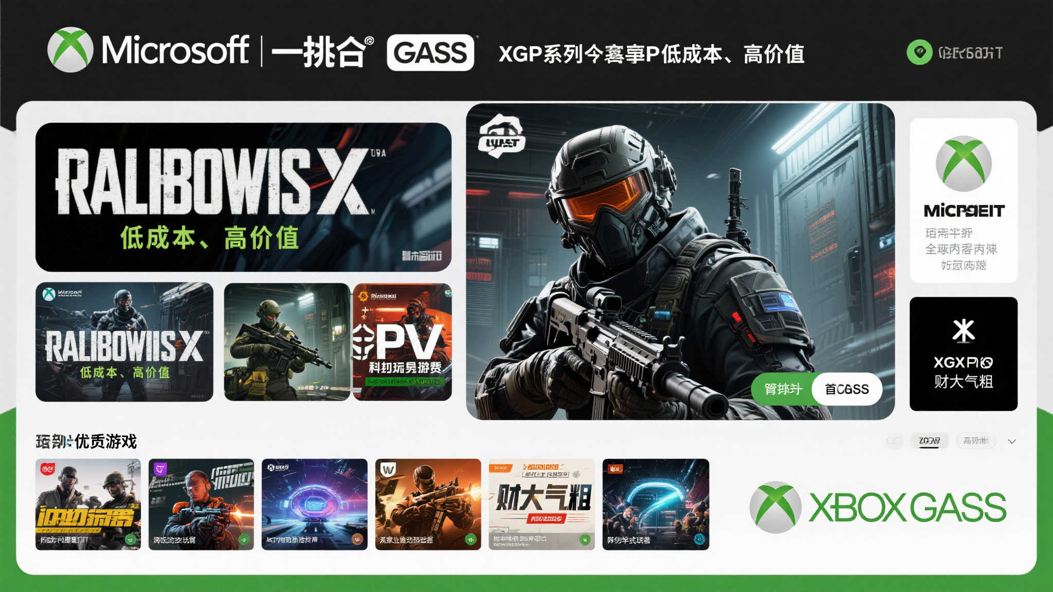 一、微软大手笔：XGP持续扩充顶级IP阵