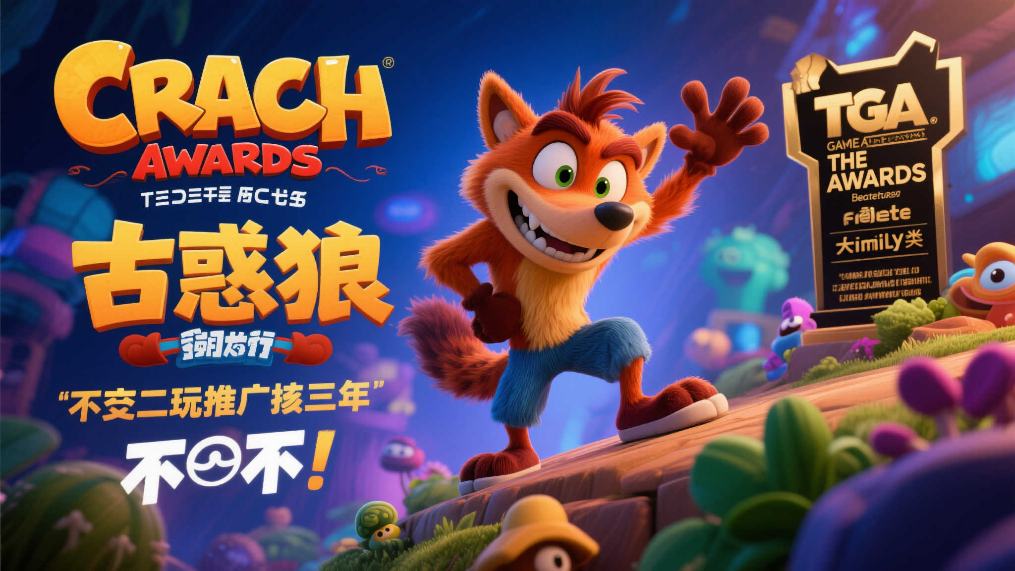 经典重现:《古惑狼赛车:重制版》全球畅销破千万! 经典重现:《古惑狼赛车:重制版》全球畅销破千万!