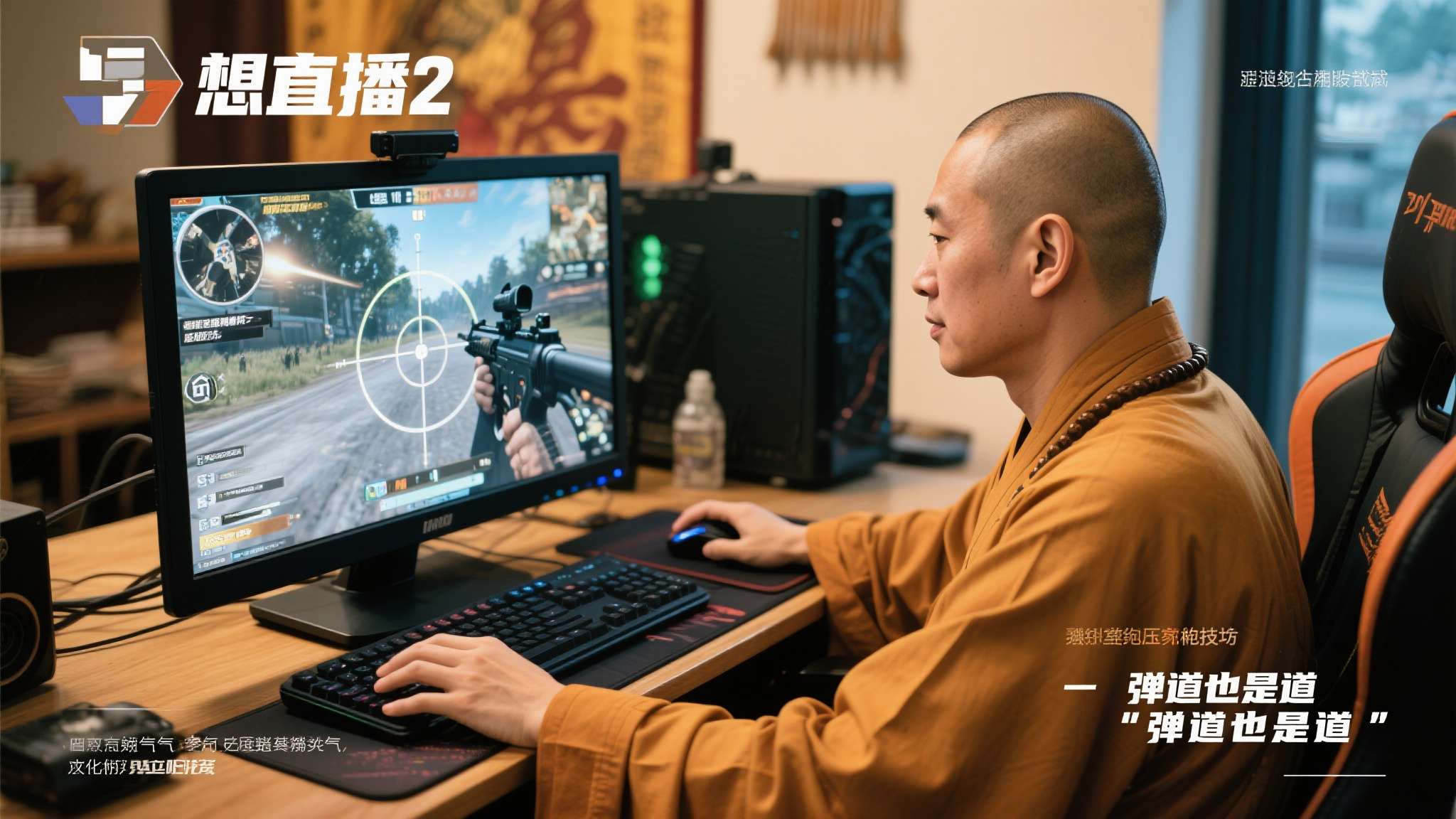 反恐精英ol控制台狙击弹道 当一位法师拿起鼠标,坐在电脑前盯着屏幕上的准星时,你会怎么想?最近,一段视频在网